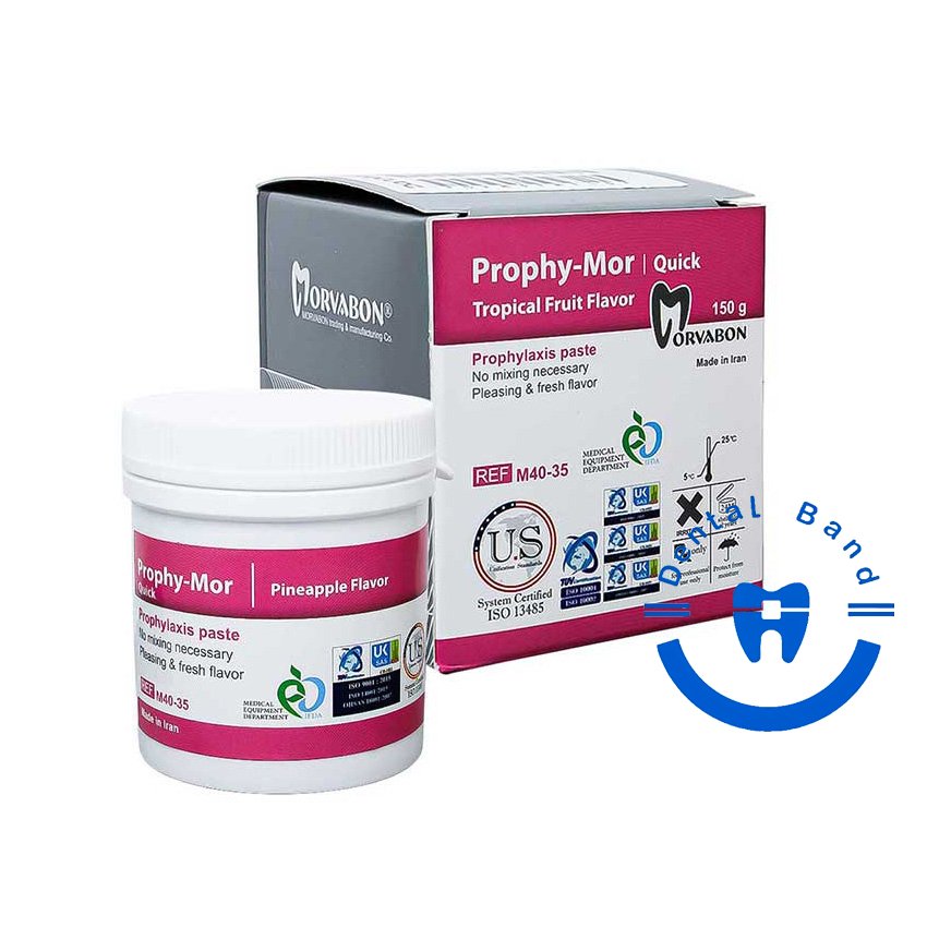 خمیر جرمگیری مروابن ۱۵۰ گرمی ( Prophy Mor Quick )